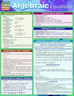 Algebraic Equations
